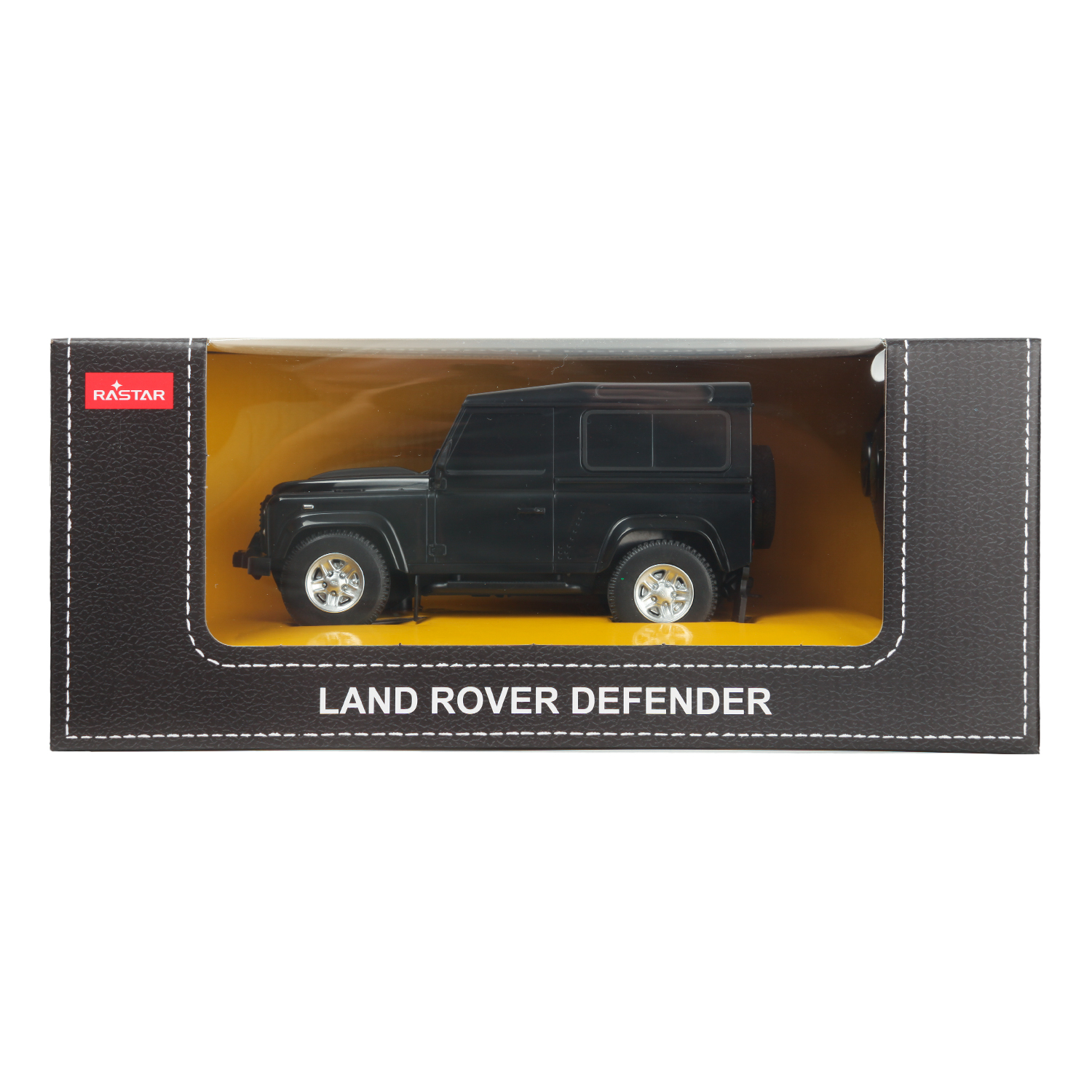 Машина Rastar РУ 1:24 Land Rover Defender Черная 78500-B купить по цене 999  ₽ в интернет-магазине Детский мир