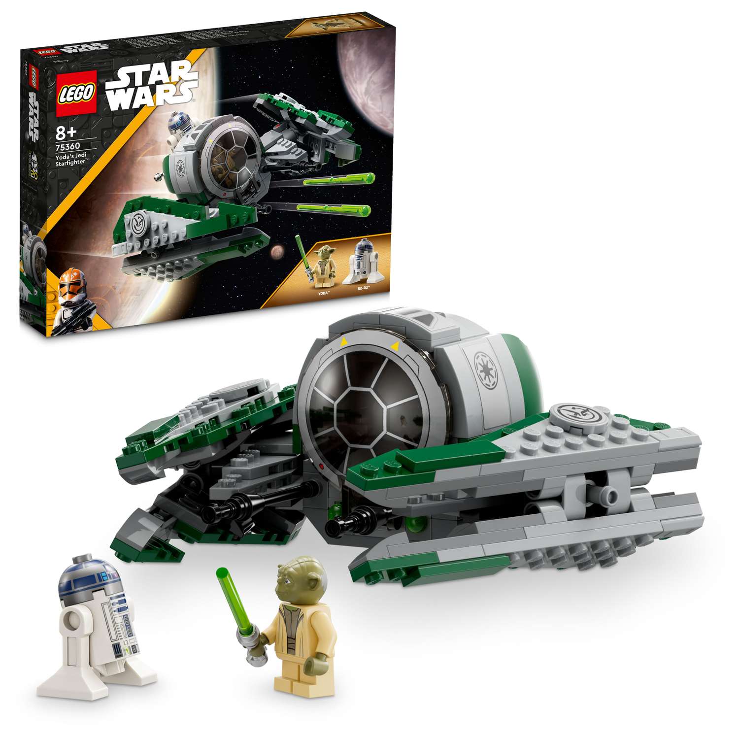 Конструктор LEGO Yoda's Jedi Starfighter 75360 - фото 1