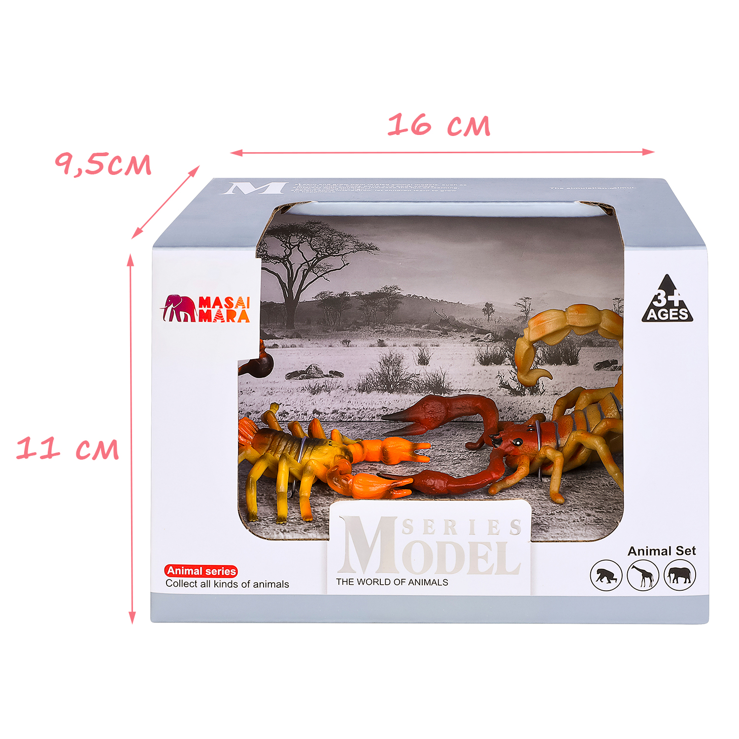 Игрушка фигурка Masai Mara Семья скорпионов Мир диких животных MM211-141 - фото 5