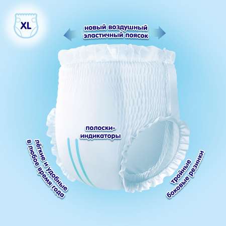 Трусики MANU ультратонкие XL (12-17 кг) 54 шт.