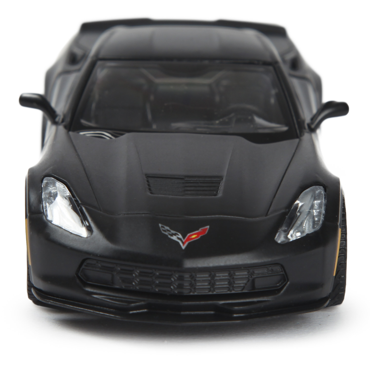 Автомобиль Mobicaro Chevrolet Corvette Grand Sport 1:32 без механизмов черный 544039M - фото 6