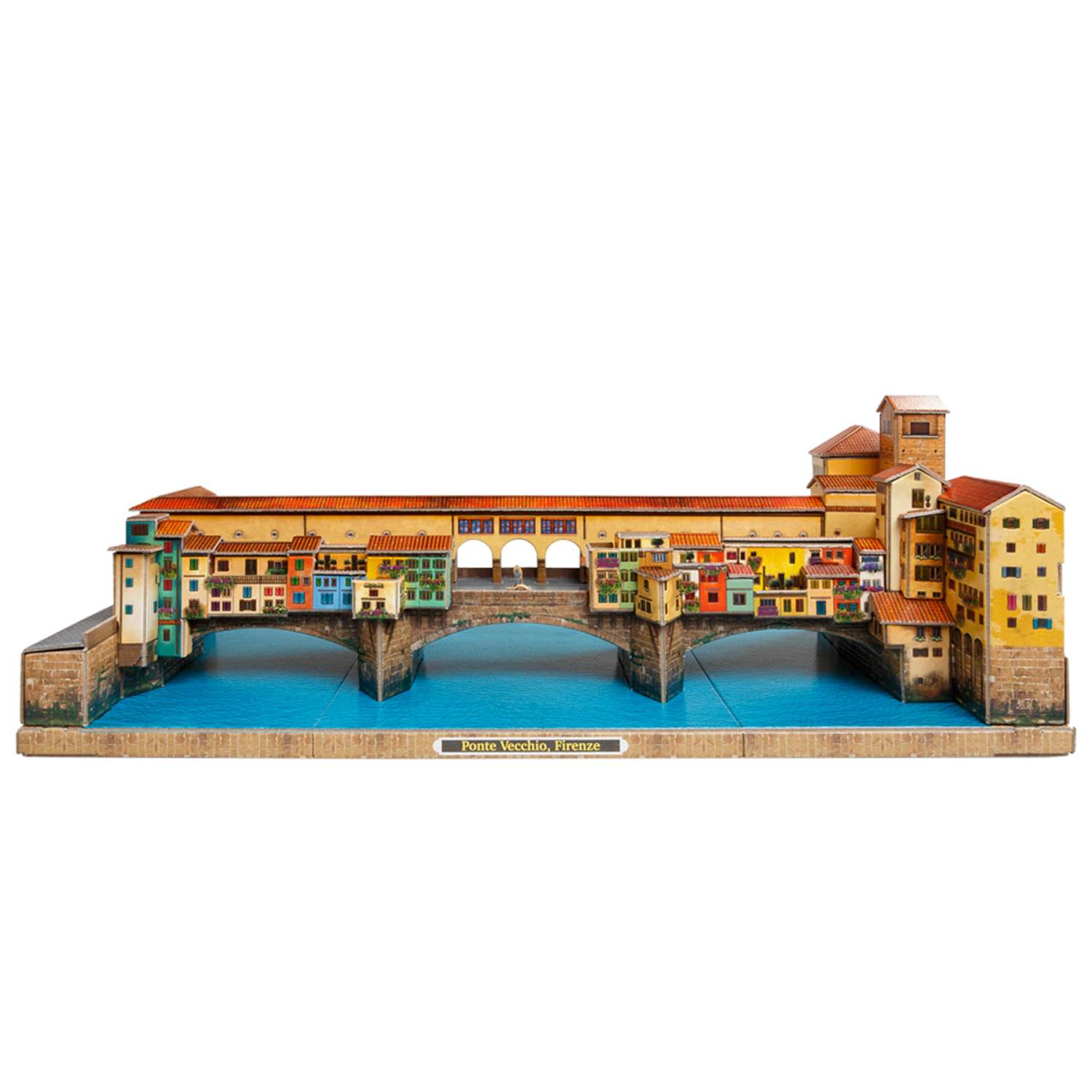 Сборная модель Умная бумага Города в миниатюре Мост Ponte Vecchio 612 612 - фото 1
