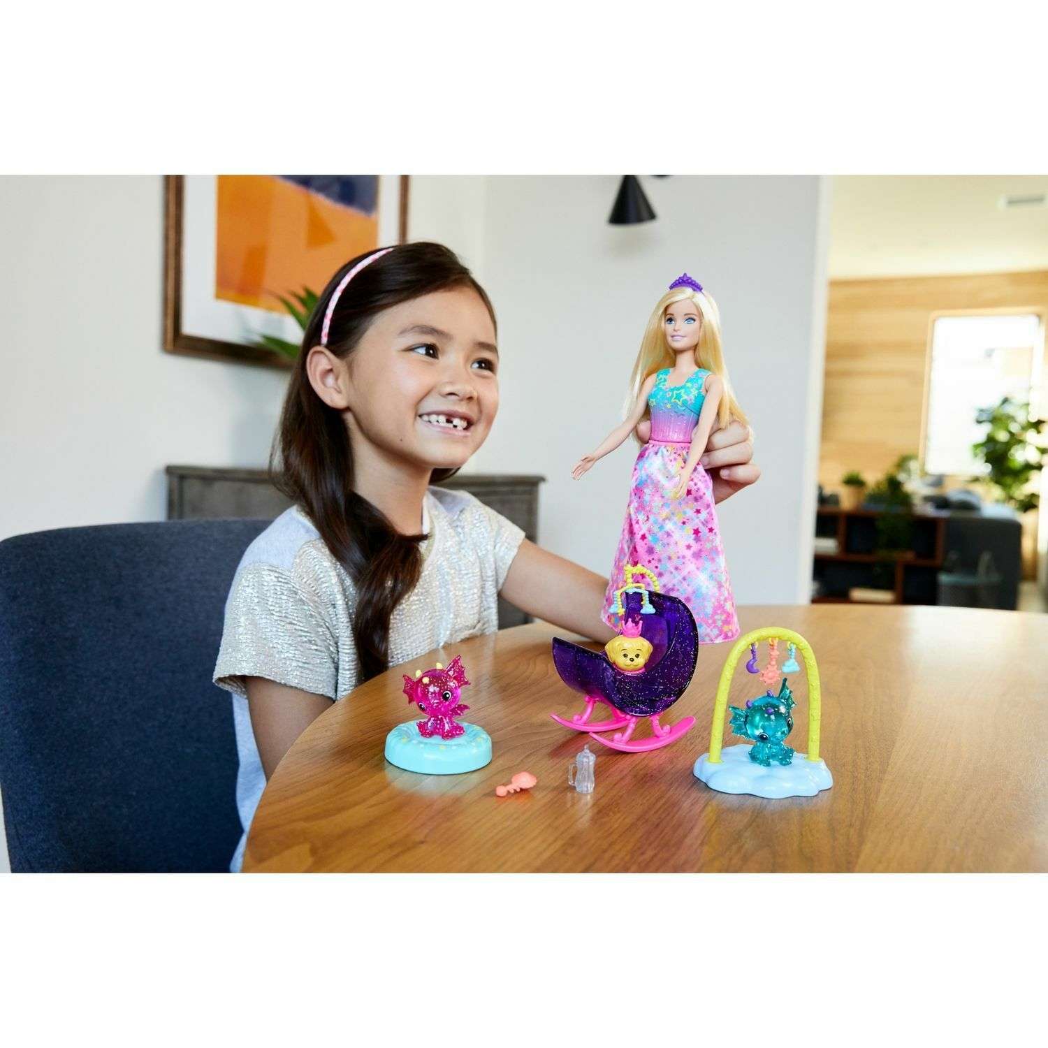 Набор игровой Barbie Заботливая принцесса Детский сад для драконов GJK51 GJK49 - фото 9