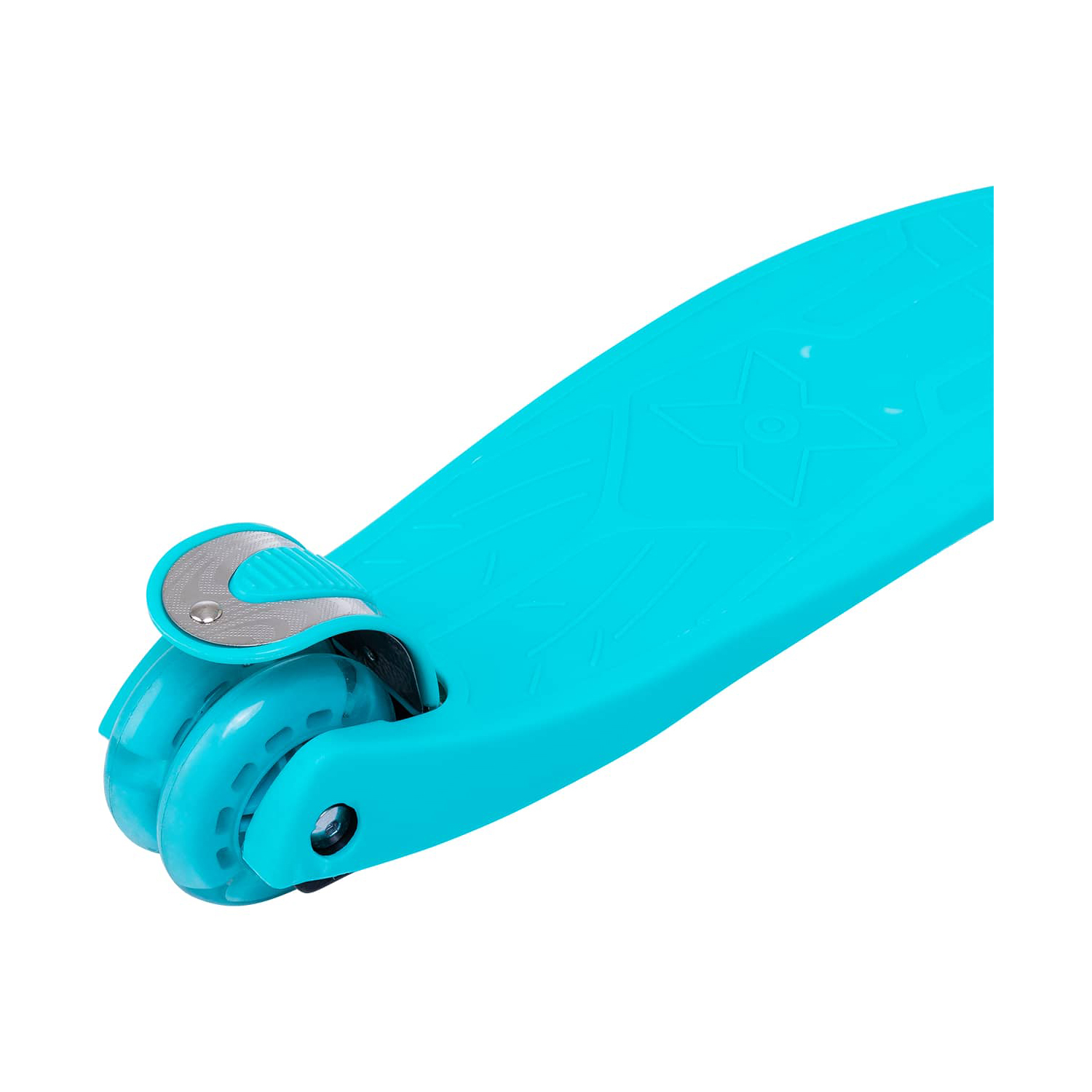 Самокат RIDEX трехколесный 3 wheels scooter Kiko 120/80 light blue/green - фото 7