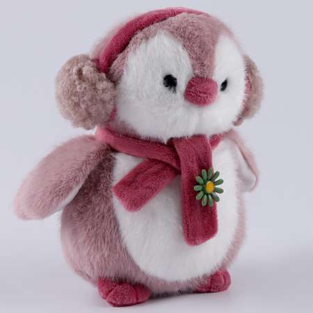 Мягкая игрушка Milo Toys «Little Friend» пингвин цвет розовый
