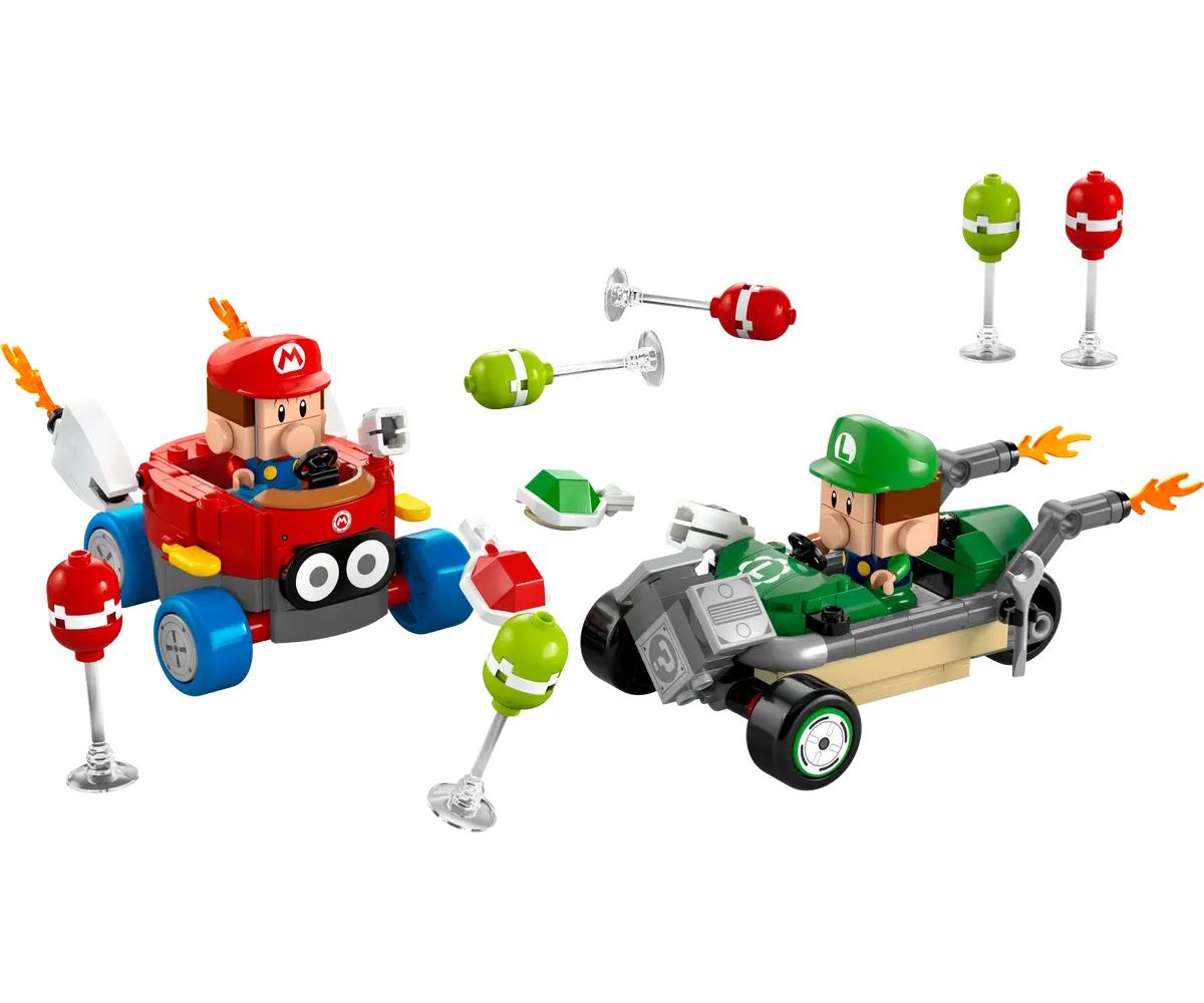 Конструктор LEGO Mario Kart Малыш Марио против Малыша Луиджи 72034 - фото 2