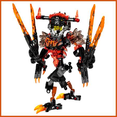 Игрушка LX Конструктор Bionicle Лава монстр 114 деталей
