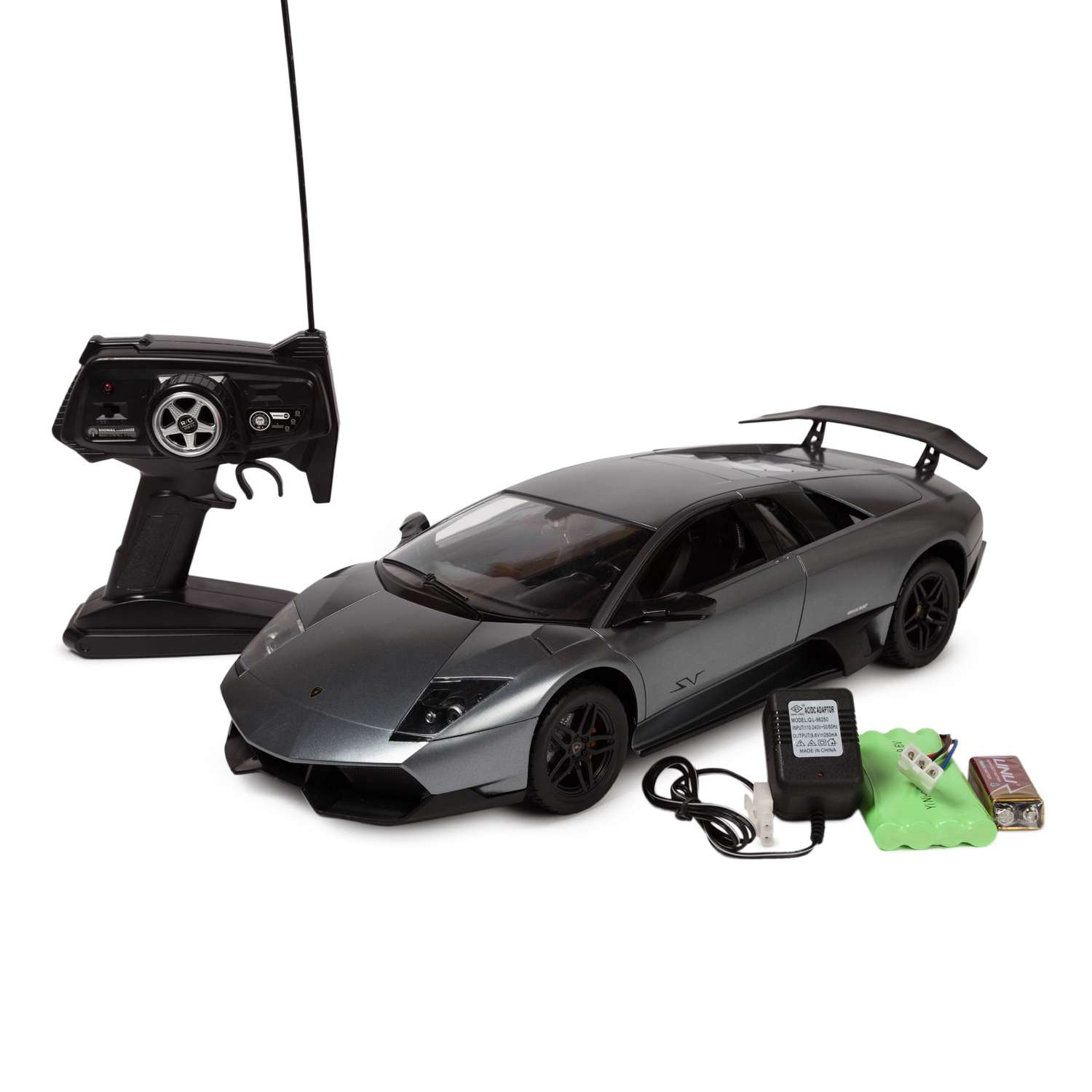 Машинка на радиоуправлении Mobicaro Lamborghini LP670 1:10 Серая - фото 1