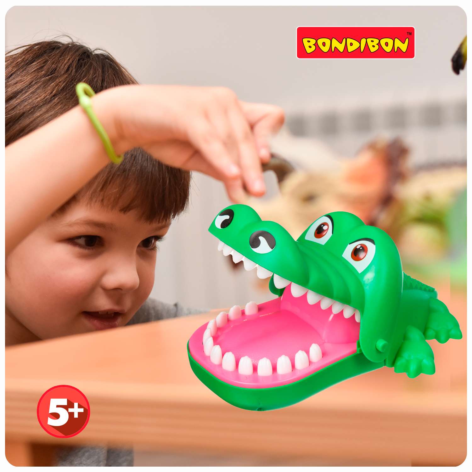 Настольная игра BONDIBON зубастый Крокодил со свето-звуковыми эффектами - фото 8
