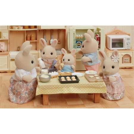 Фигурка Sylvanian Families Семья молочных кроликов