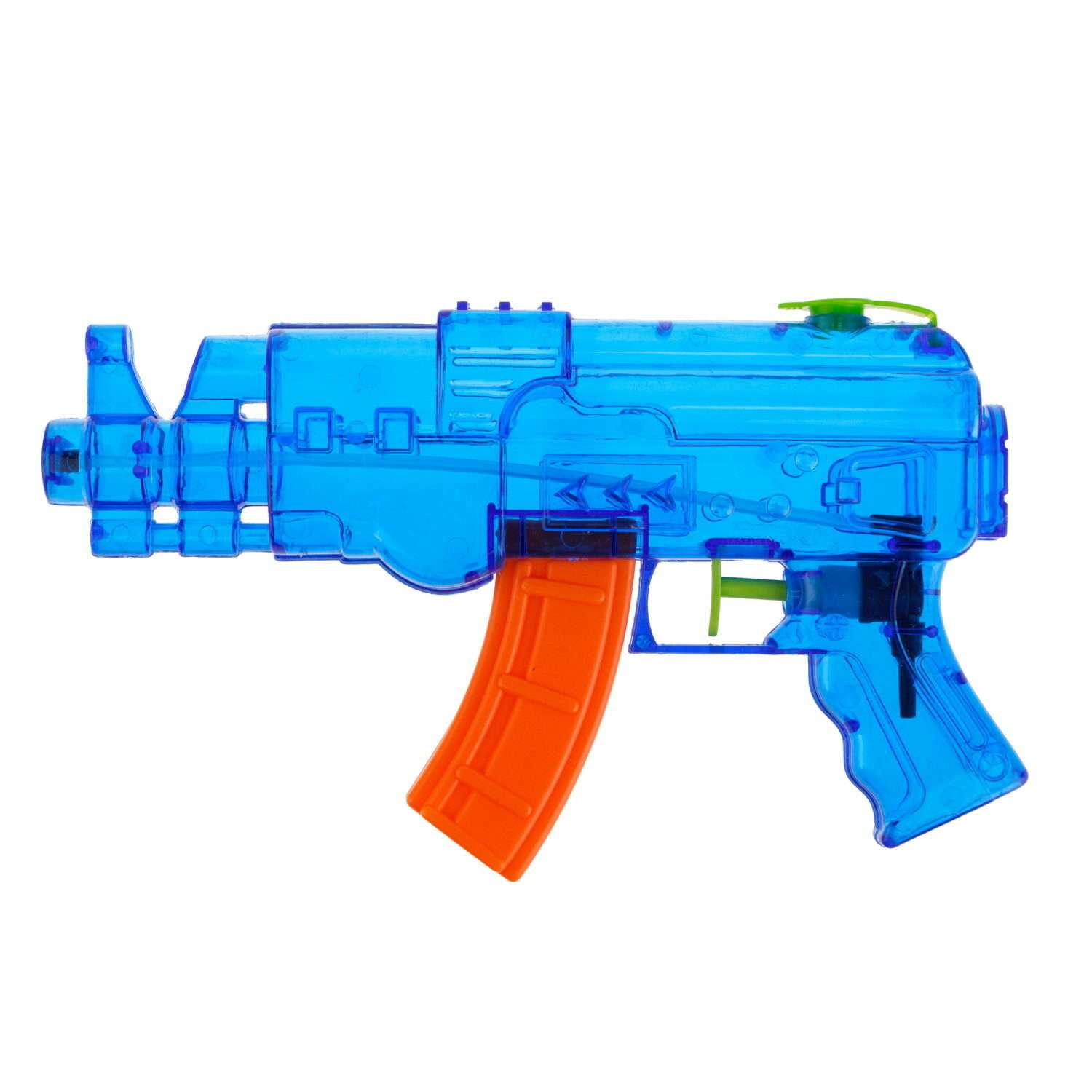Водное оружие 1TOY Аквамания автомат синий - фото 1