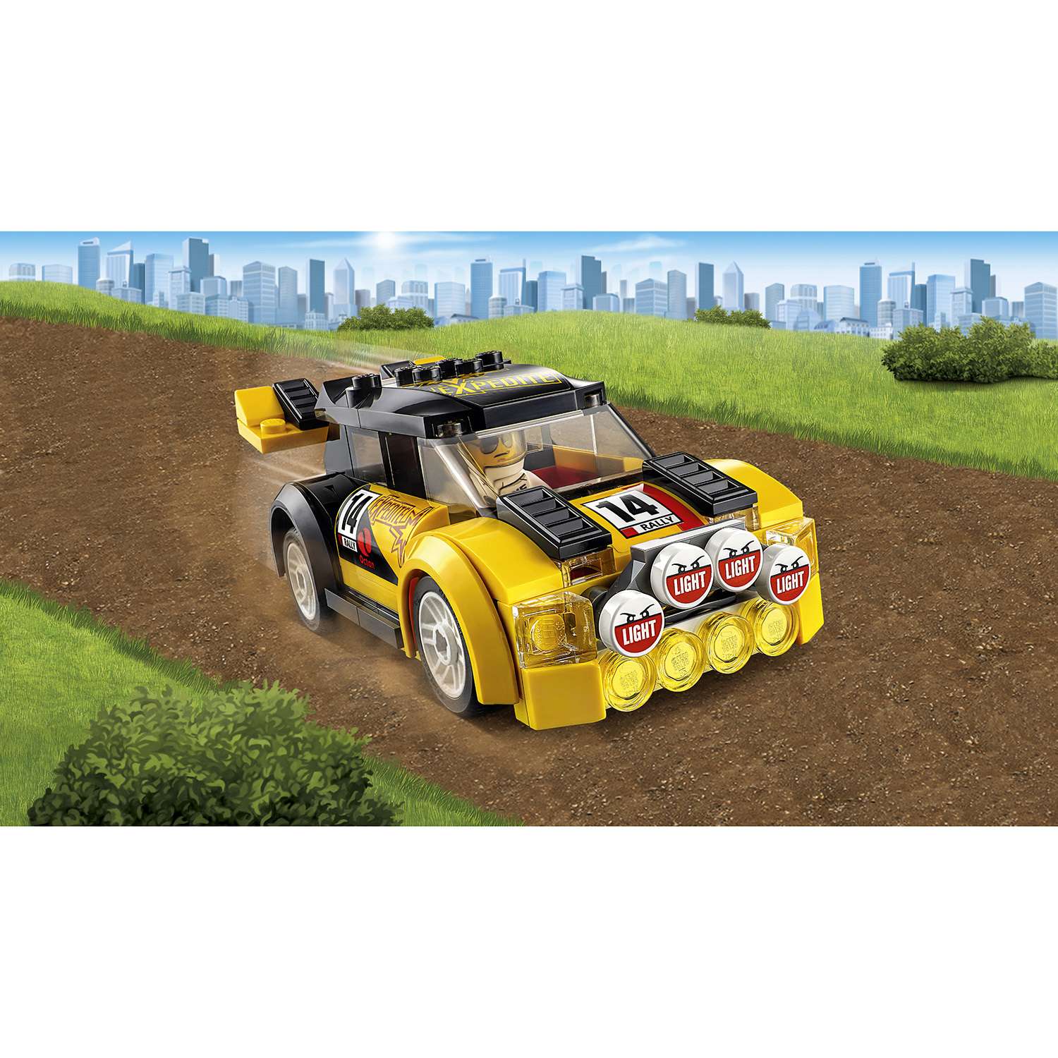 Конструктор LEGO City Great Vehicles Гоночный автомобиль (60113) - фото 7