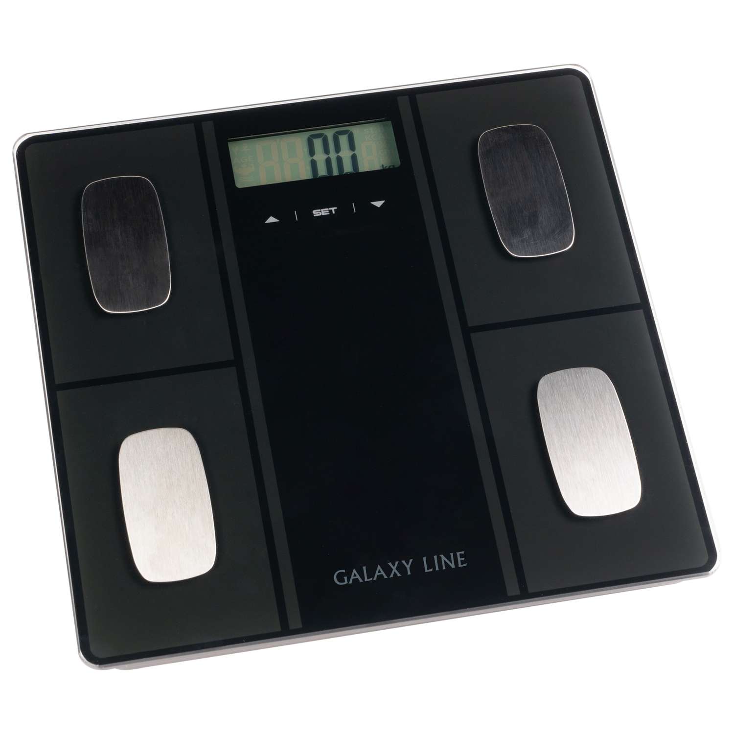 Весы напольные электронные Galaxy LINE GL4854/черный - фото 1