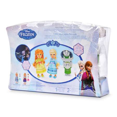 2 Принцессы Disney Холодное Сердце (15 см) и тролли