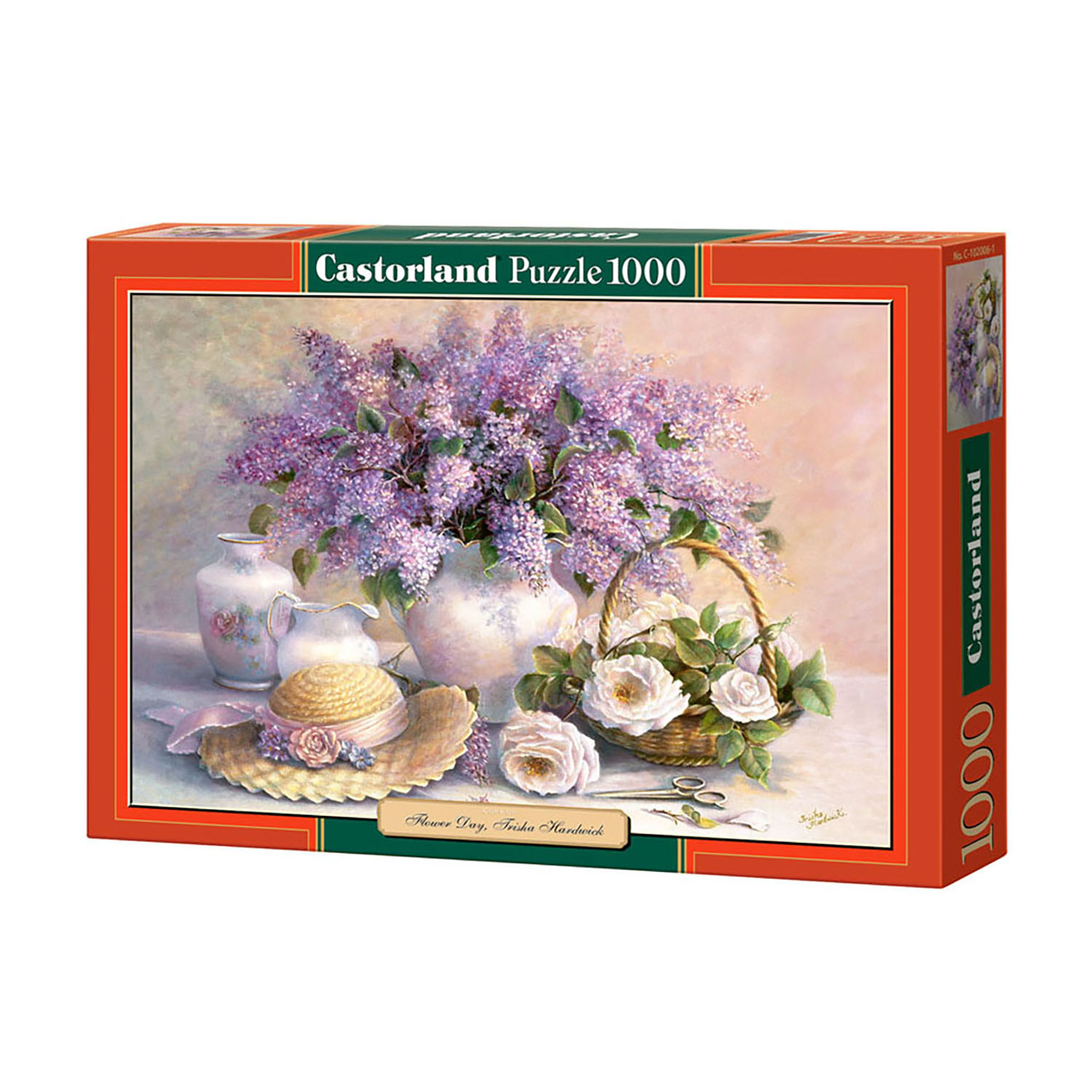 Пазл 1000 деталей Castorland Цветы живопись - фото 1