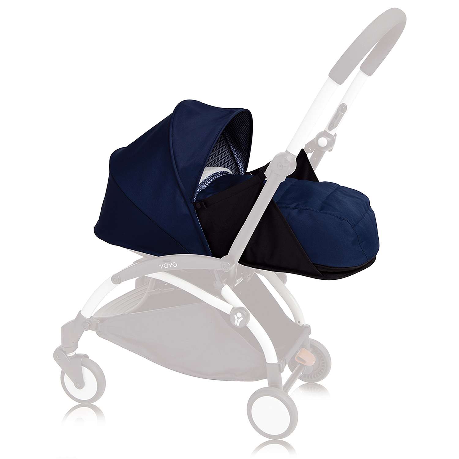 Комплект люльки для новорожденного к коляске Babyzen Yoyo Plus Темно-синий BZ10107-11 - фото 1