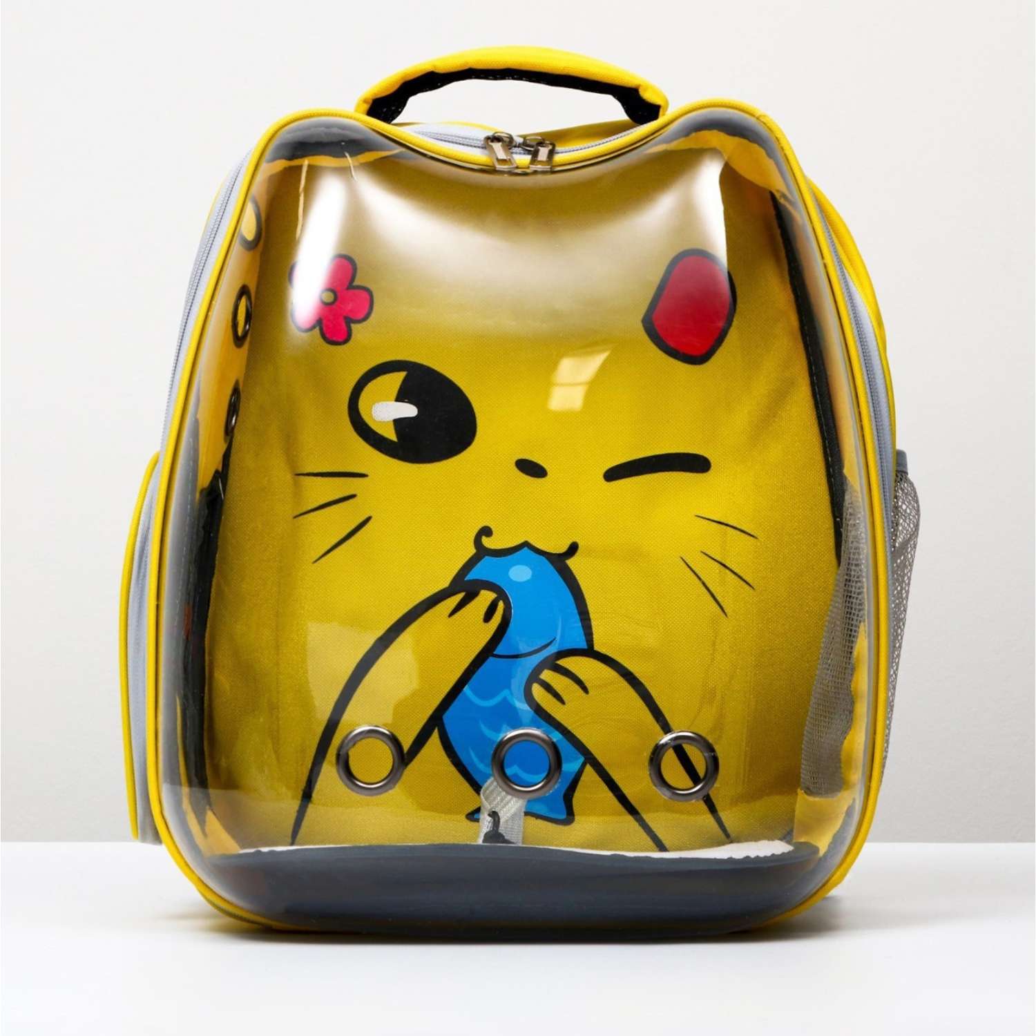 Рюкзак для переноски животных Пижон «Котик» - фото 1
