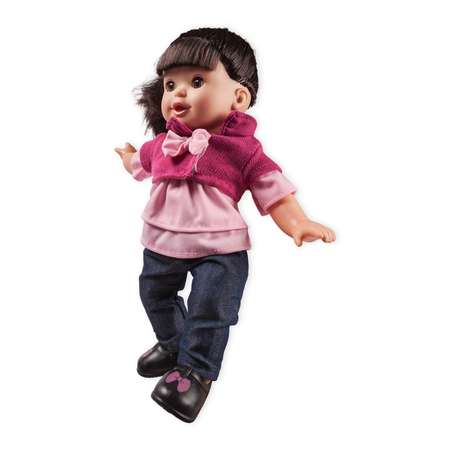 Кукла Demi Star Элизабет Брюнетка в розовой кофте джинсах
