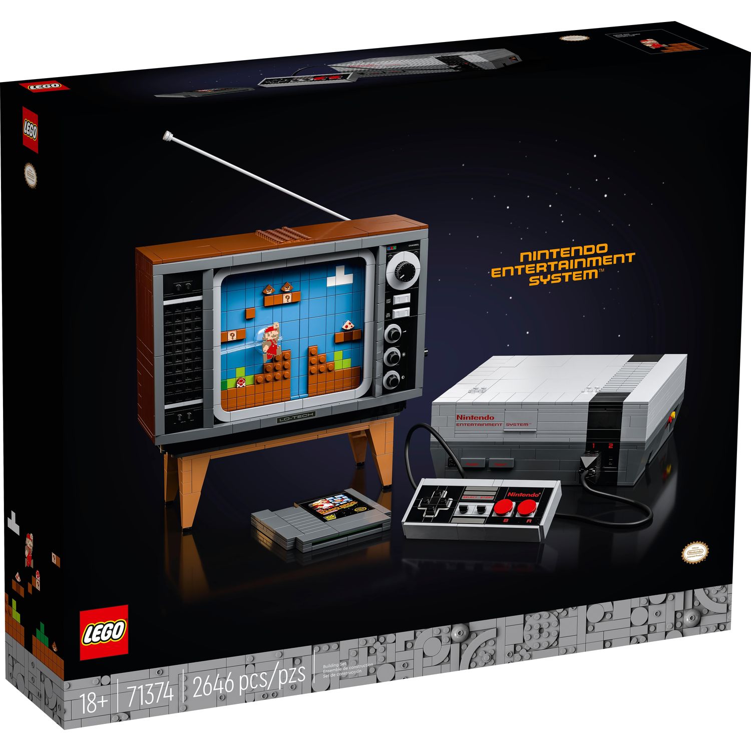 Конструктор LEGO Super Mario Nintendo Entertainment System 71374 - фото 1