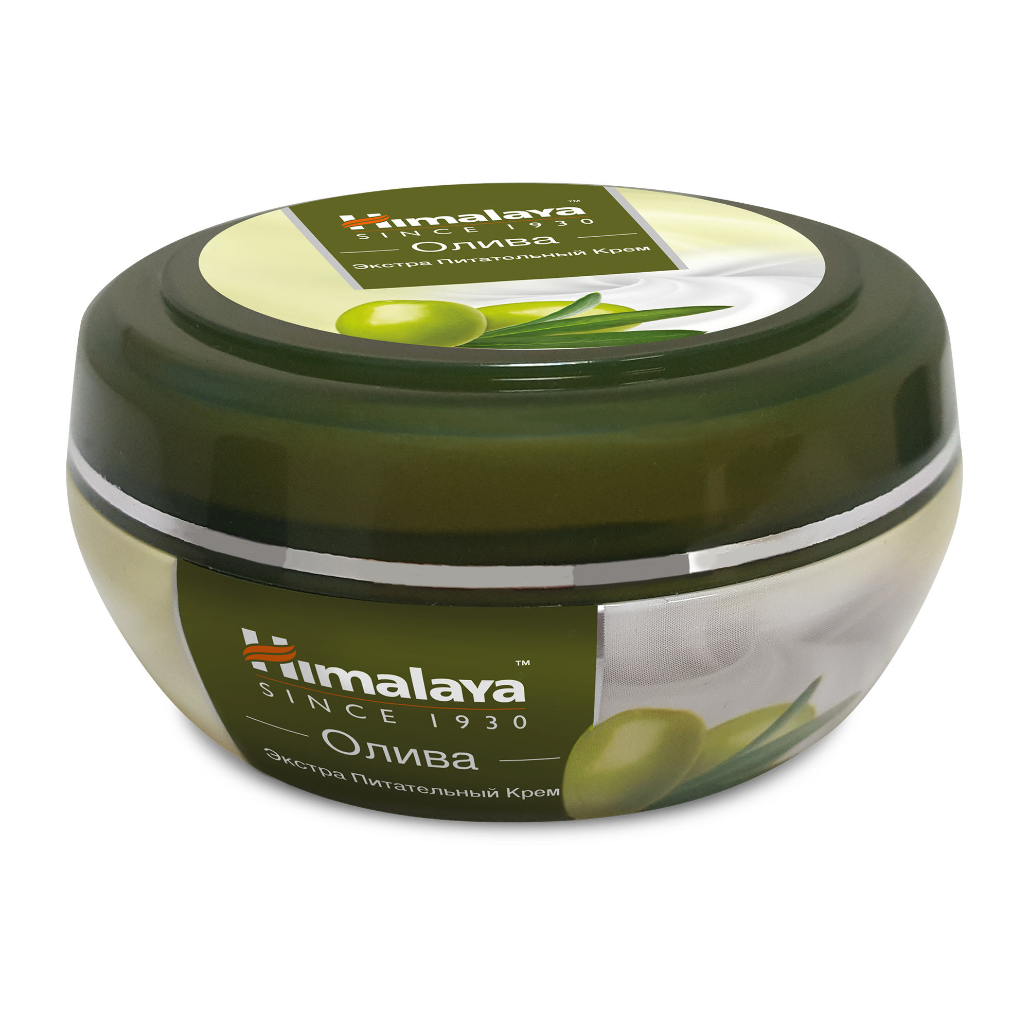 Крем для лица и тела Himalaya экстра питательный увлажняющий тонизирующий Олива с маслом миндаля и оливы 150 мл - фото 1