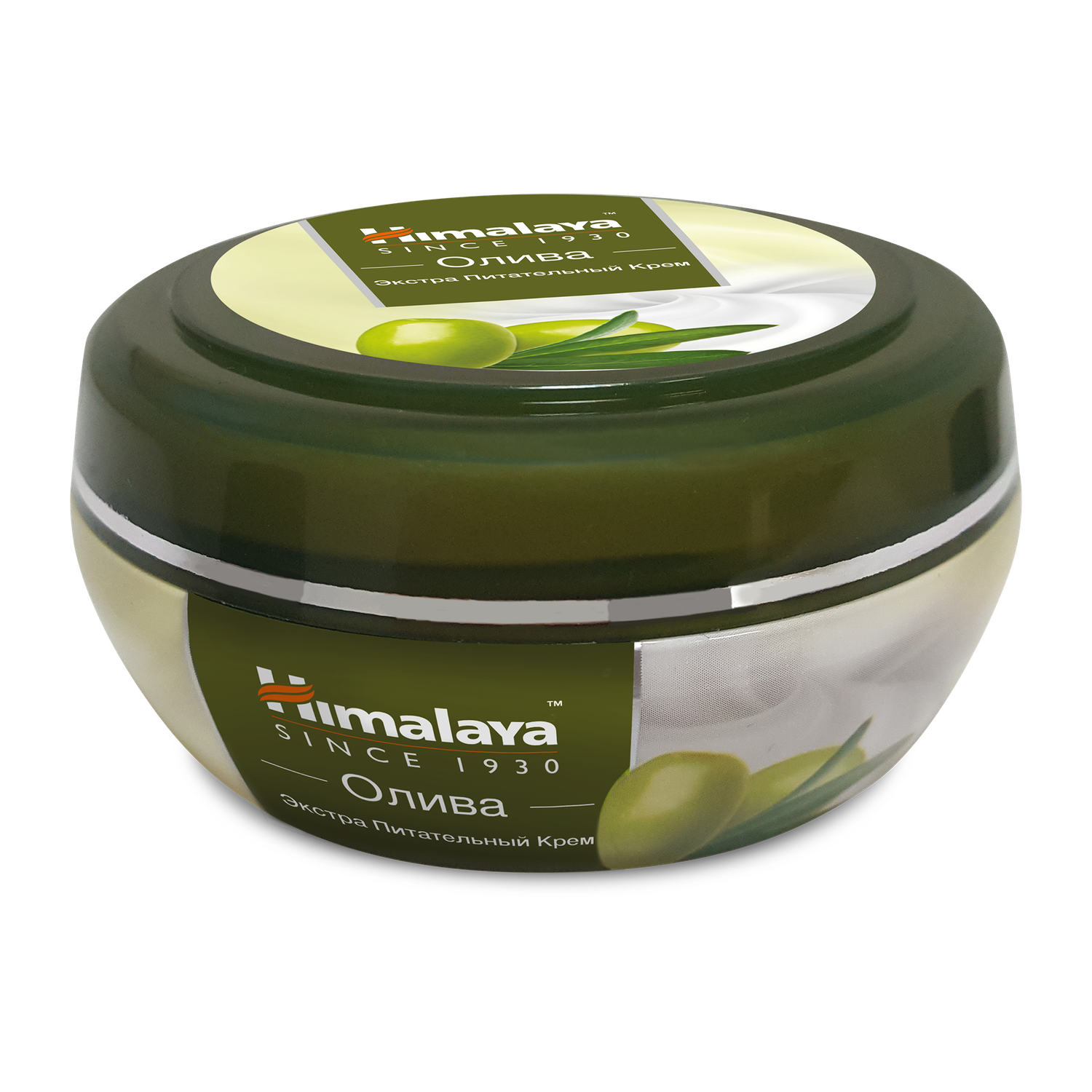 Крем для лица и тела Himalaya экстра питательный увлажняющий тонизирующий Олива с маслом миндаля и оливы 150 мл - фото 1