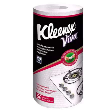 Бумажные салфетки Kleenex Viva 56 шт.