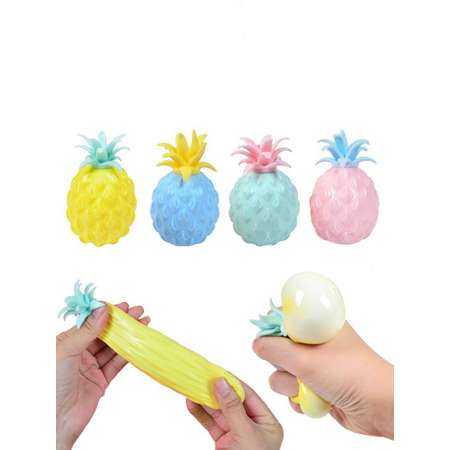Мялка-антистресс iLikeGift Pineapple squeeze toy blue
