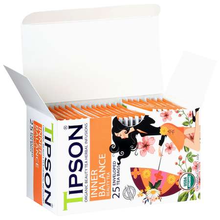 Чай Tipson Beauty Tea Inner balance 25 саше