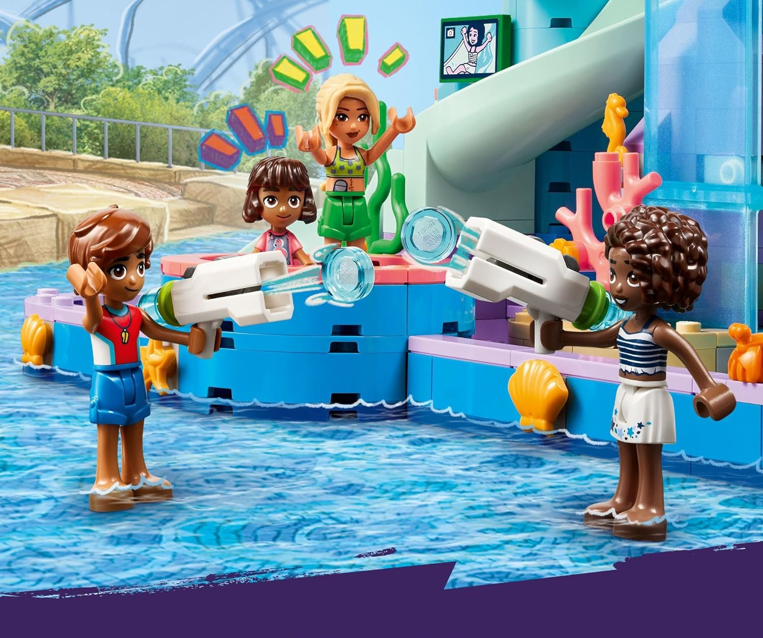 Конструктор LEGO Friends Аквапарк Хартлейк-Сити 42630 - фото 7