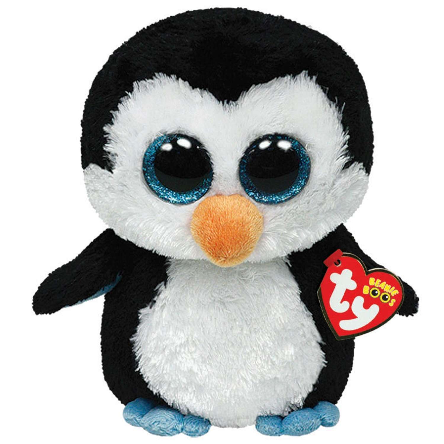 Пингвин TY INC Beanie Boo's.Waddles 15 см - фото 1