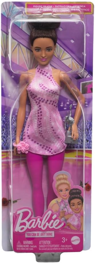 Кукла модельная Barbie Фигуристка HRG37 - фото 6