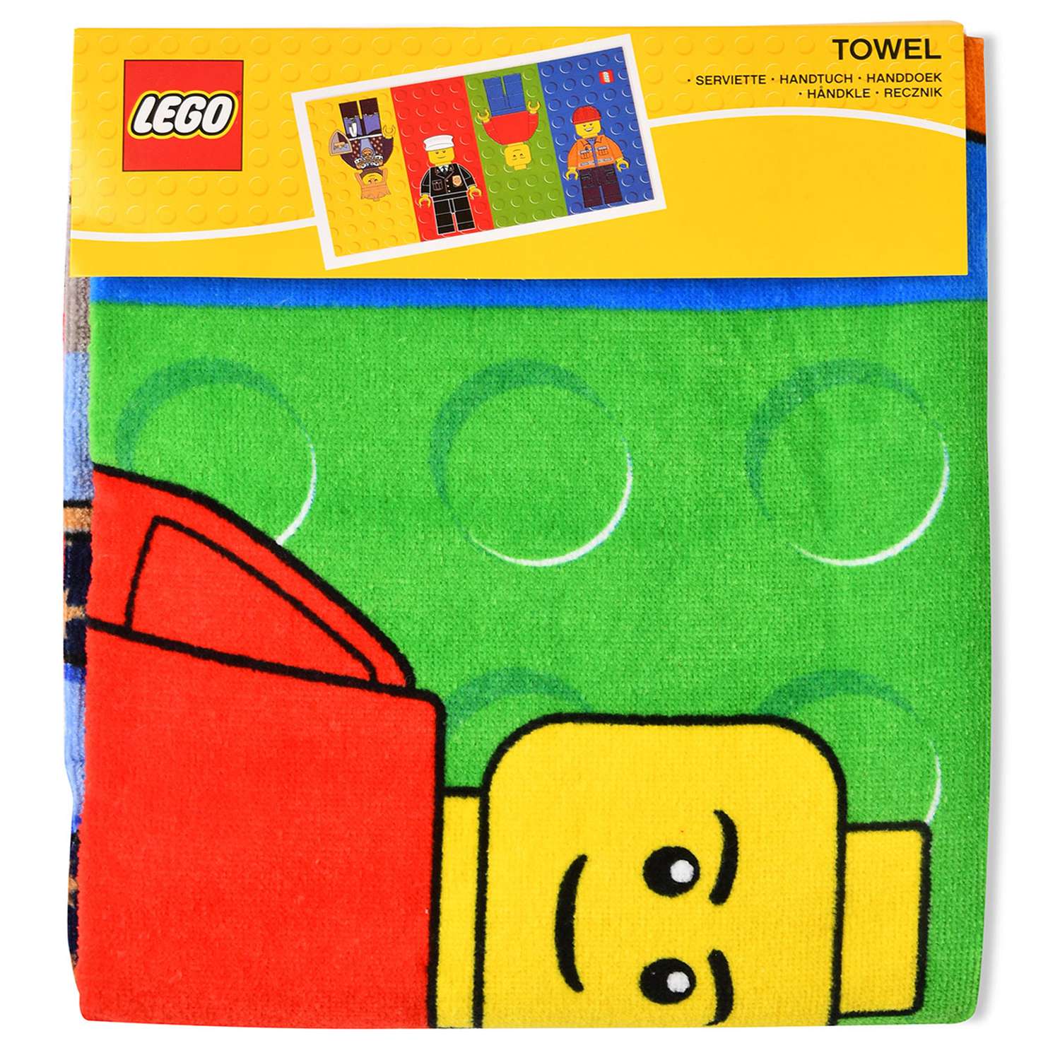 Полотенце LEGO Classic Minifigures LG3MFG - фото 2