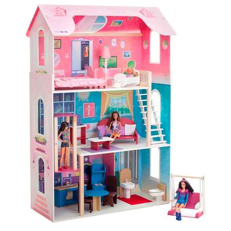 Кукольный домик PAREMO Клорис с мебелью
