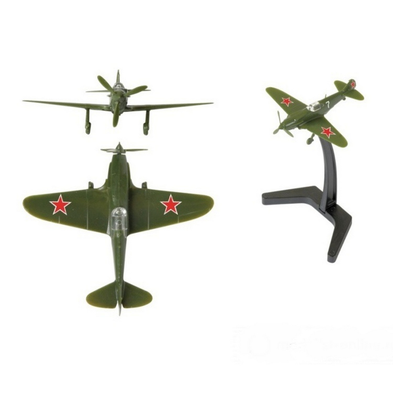 Сборная модель ZVEZDA Советский истребитель ЛАГГ-3 1941-1945 6118 - фото 3