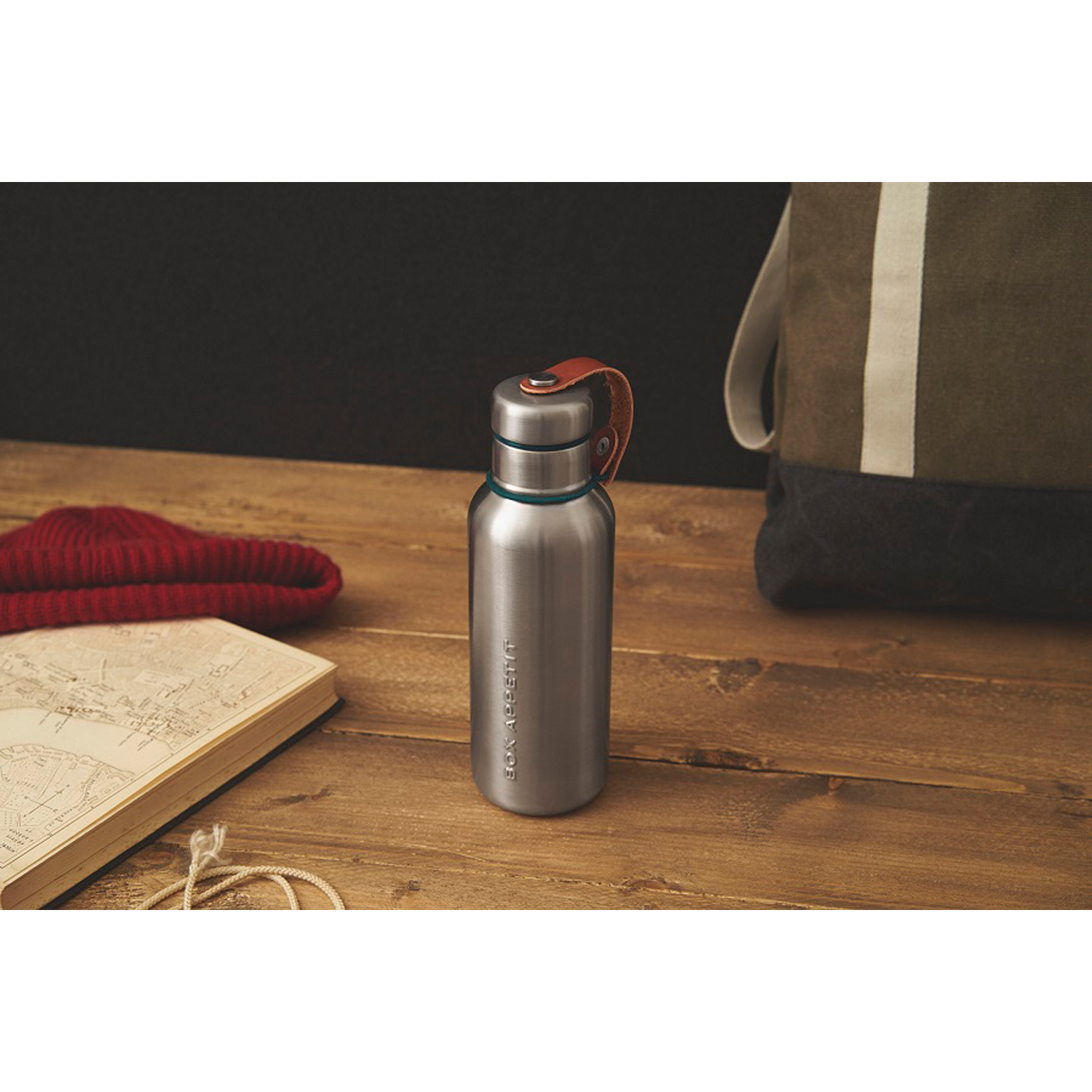 Фляга Black+Blum Water Bottle бирюзовая - фото 2