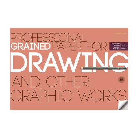 Бумага Bruno Visconti Профессиональная для рисунка и графики А4 297х210 мм 10 листов