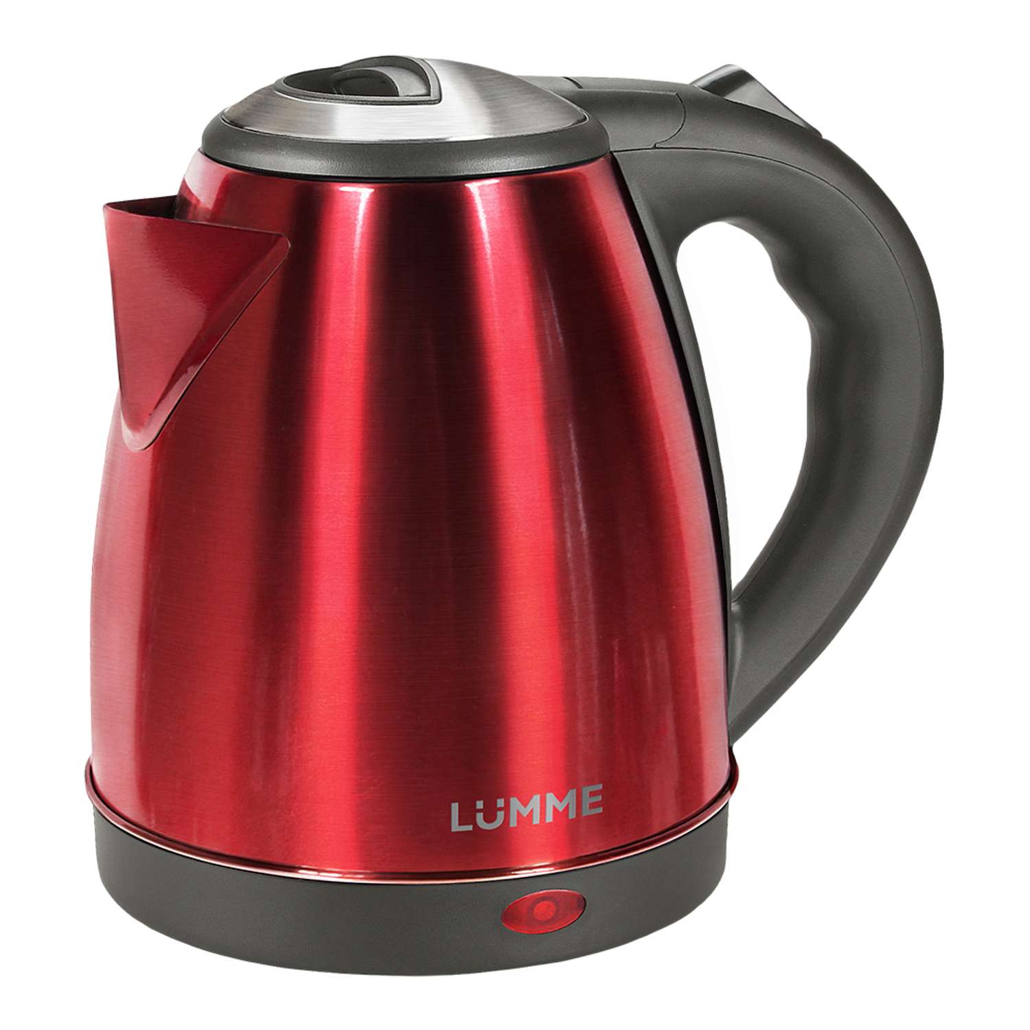 Чайник электрический LUMME LU-161 красный рубин чайник металлический - фото 1
