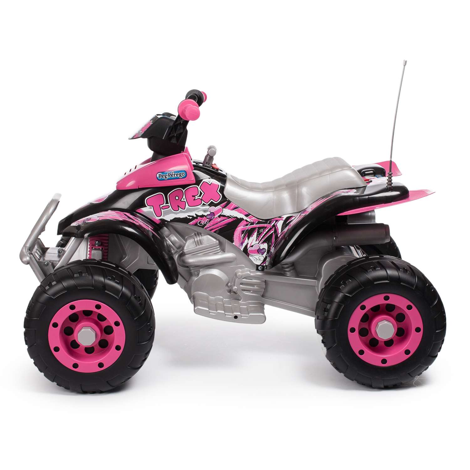 Электроквадроцикл Peg-Perego Corral T-Rex Розовый IGOR0073 - фото 2