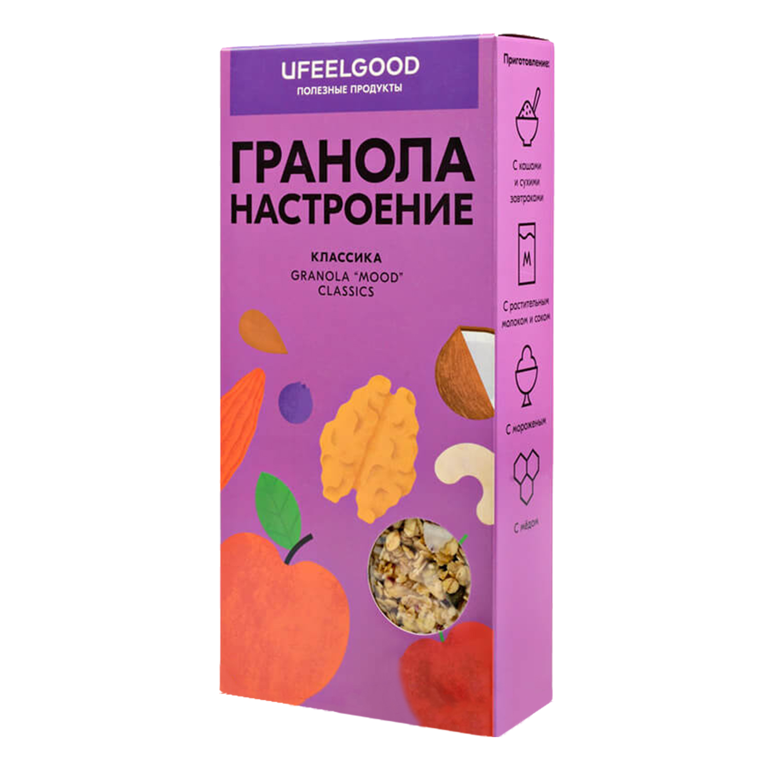 Гранола Ufeelgood Настроение 200г - фото 1