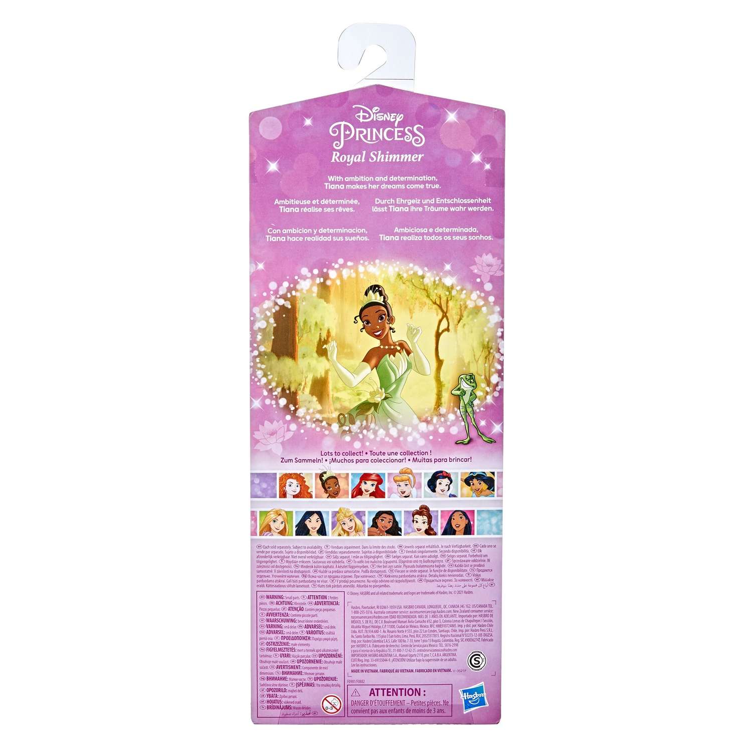 Кукла Disney Princess Hasbro Тиана F09015X6 F09015X6 - фото 4