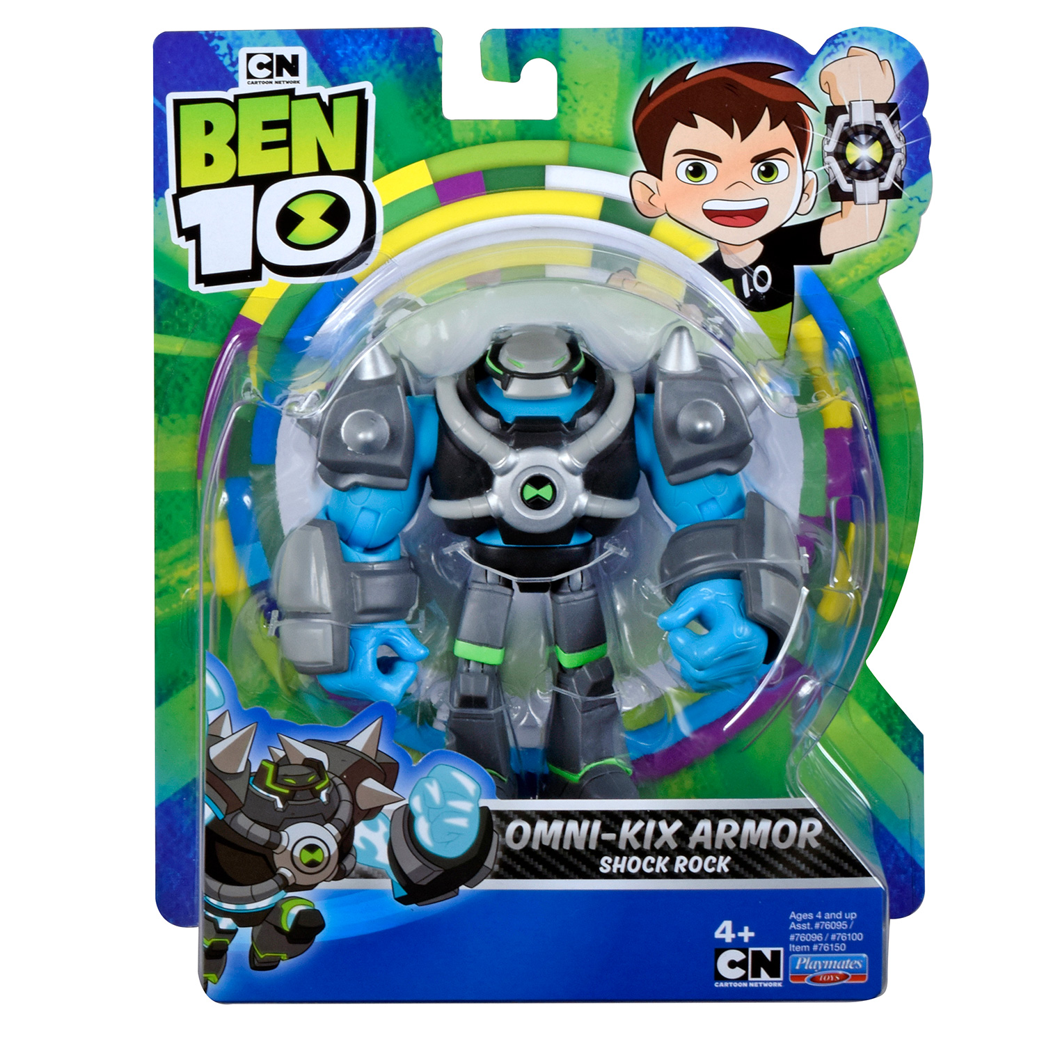 Фигурка Ben10 Бронированный Шок Рок 76150 купить по цене 9 ₽ в  интернет-магазине Детский мир