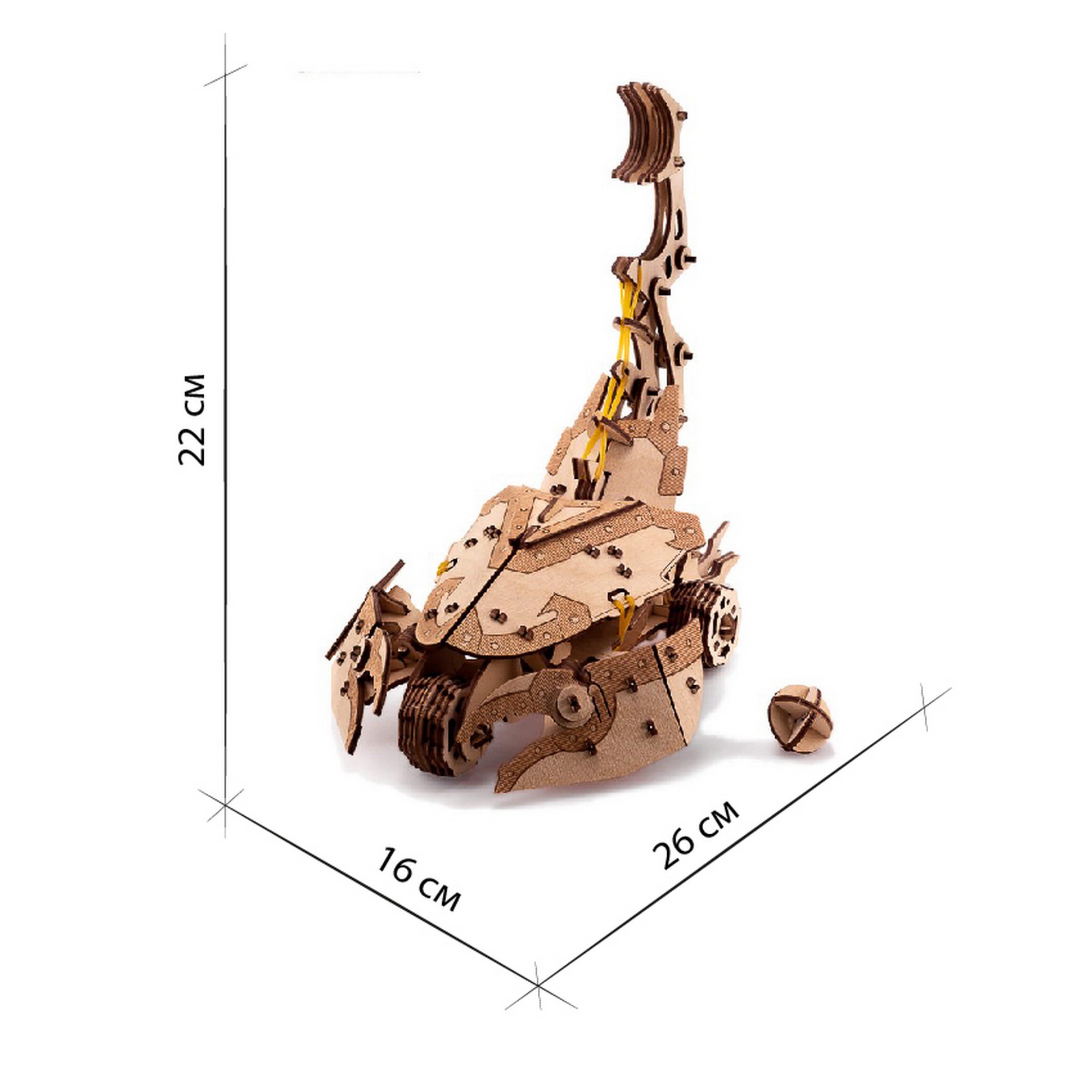 Деревянный конструктор Uniwood Катапульта Scorpio купить по цене 2123 ₽ в  интернет-магазине Детский мир
