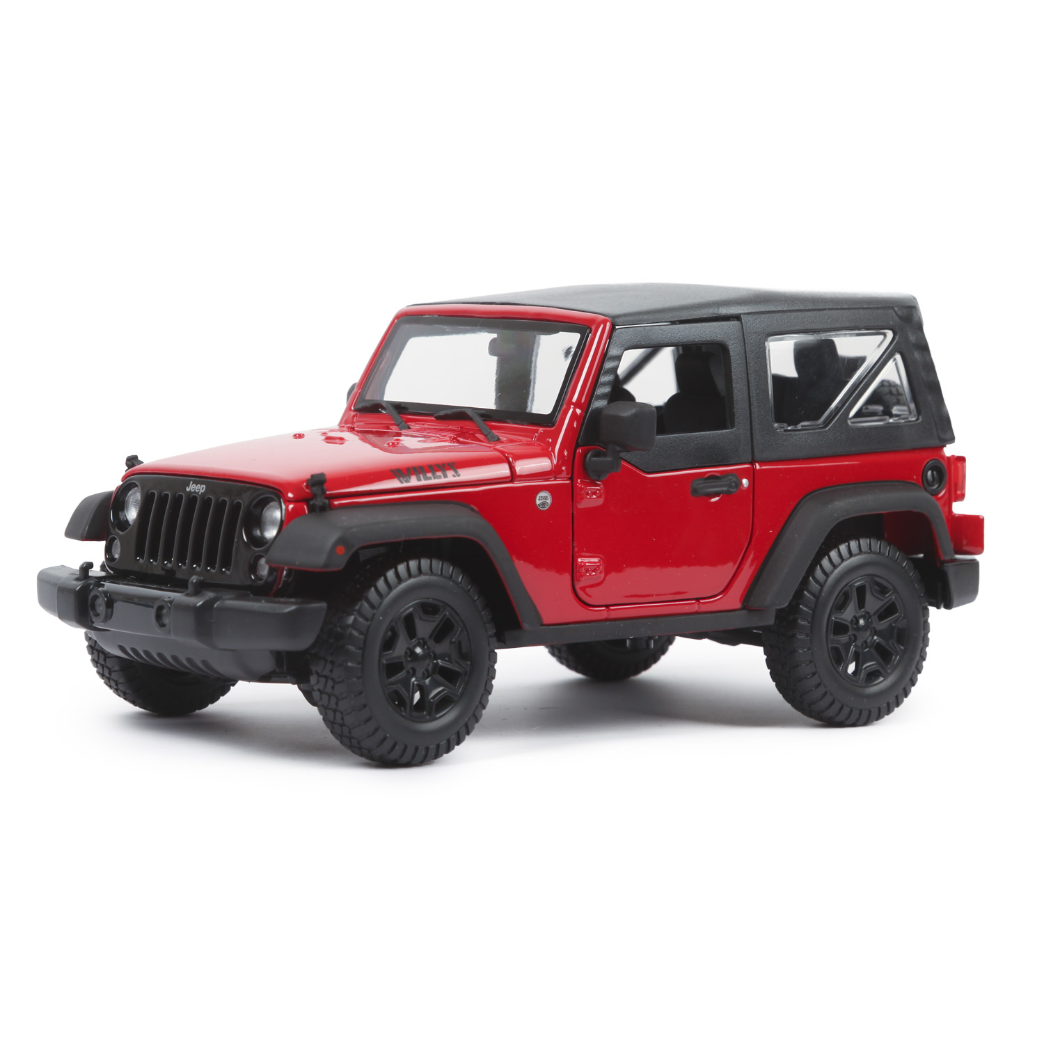 Автомобиль MAISTO Jeep 1:18 без механизмов красный 31676 - фото 1