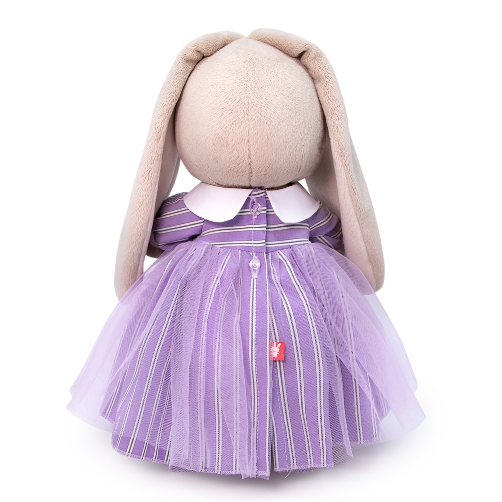 Мягкая игрушка BUDI BASA Зайка Ми в полосатом платье 25 см StS-406 - фото 3