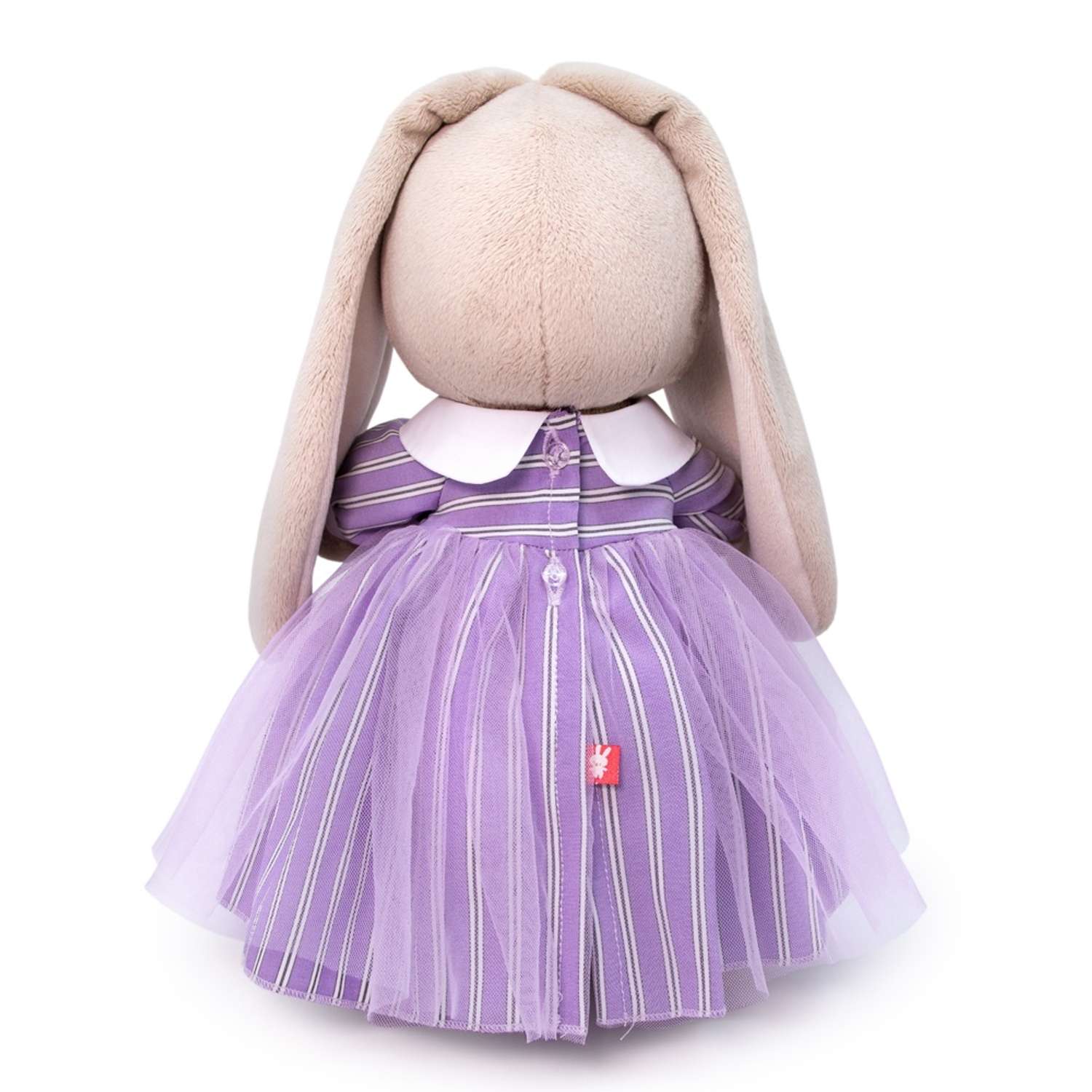 Мягкая игрушка BUDI BASA Зайка Ми в полосатом платье 25 см StS-406 - фото 3