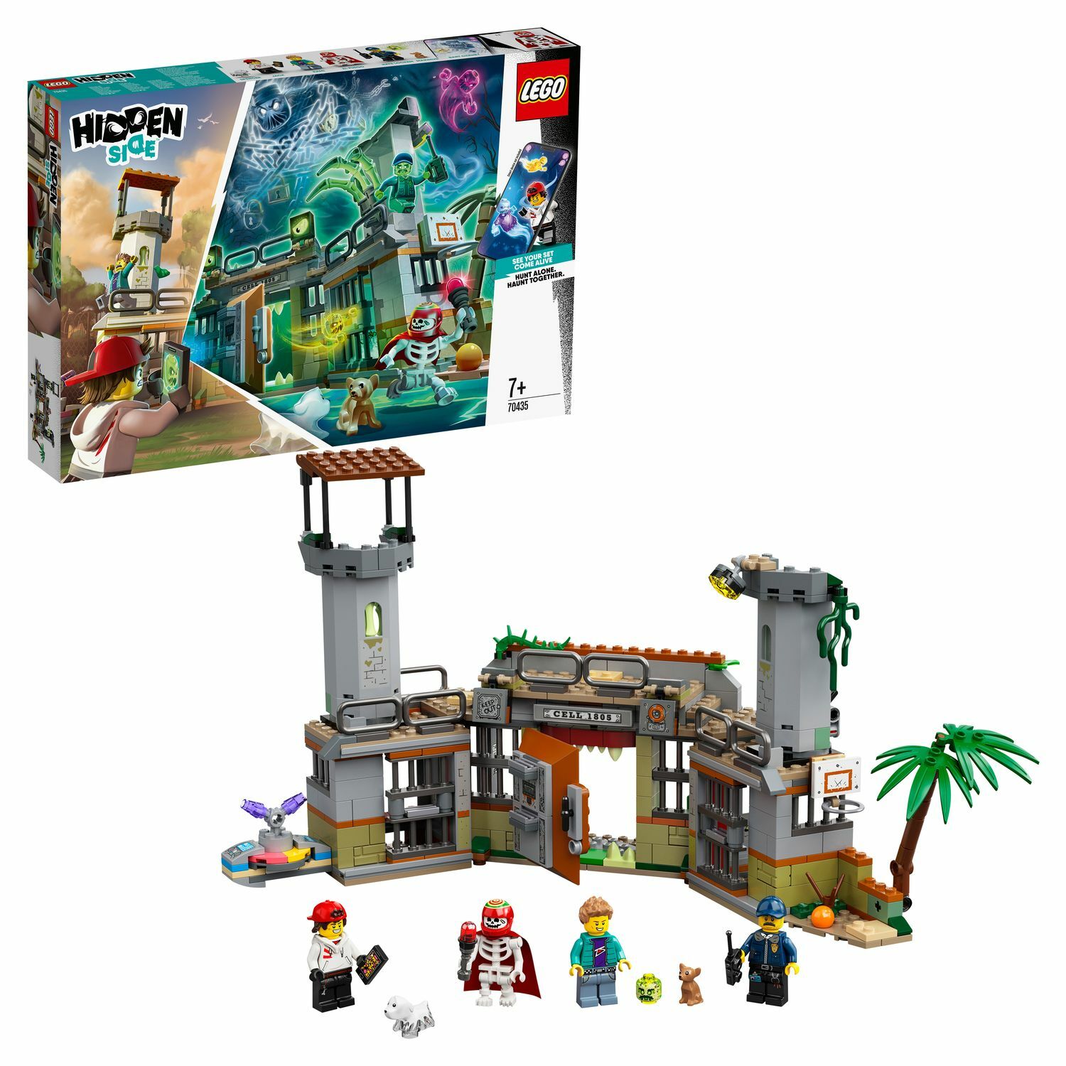 Конструктор LEGO Hidden Side Заброшенная тюрьма Ньюберри 70435