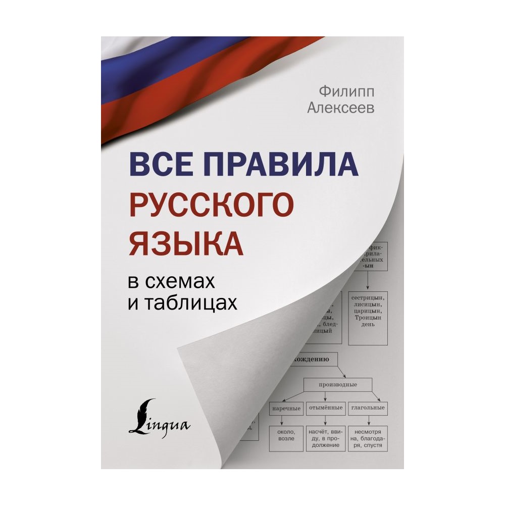 Книга АСТ Все правила русского языка в схемах и таблицах купить по цене 425  ₽ в интернет-магазине Детский мир