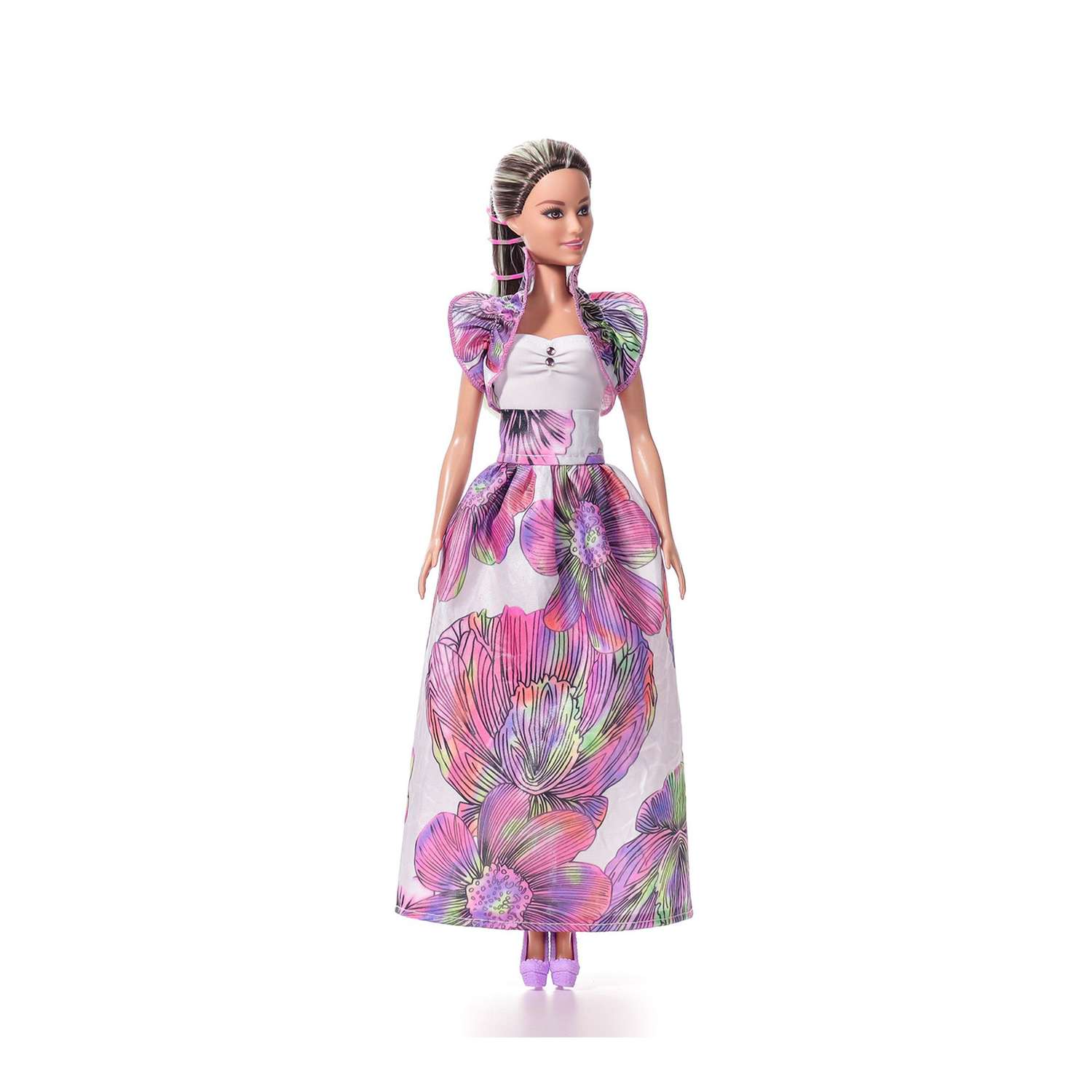 Набор одежды для кукол VIANA типа Барби 29 см Боди юбка и болеро 11.345.2 - фото 3