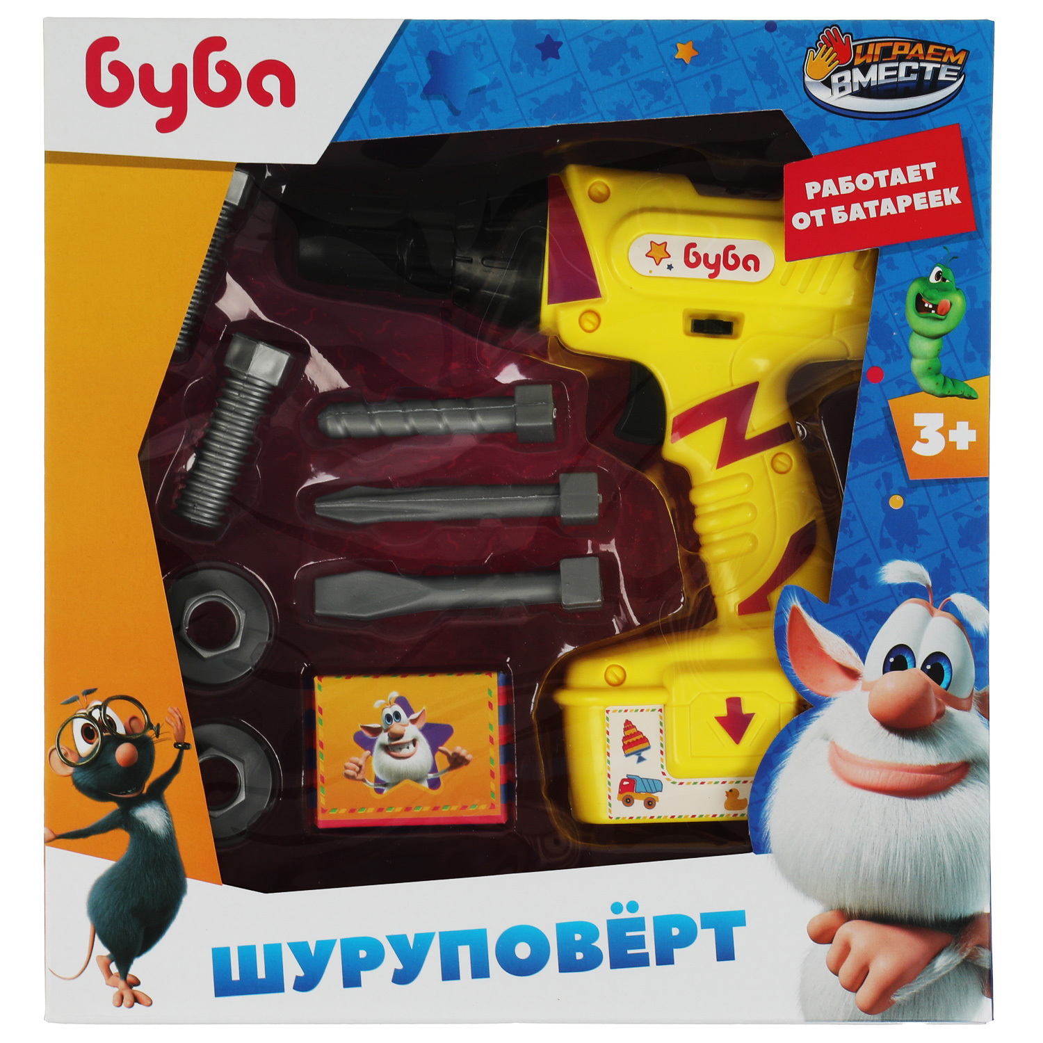 Шуруповерт Играем вместе Буба - фото 1