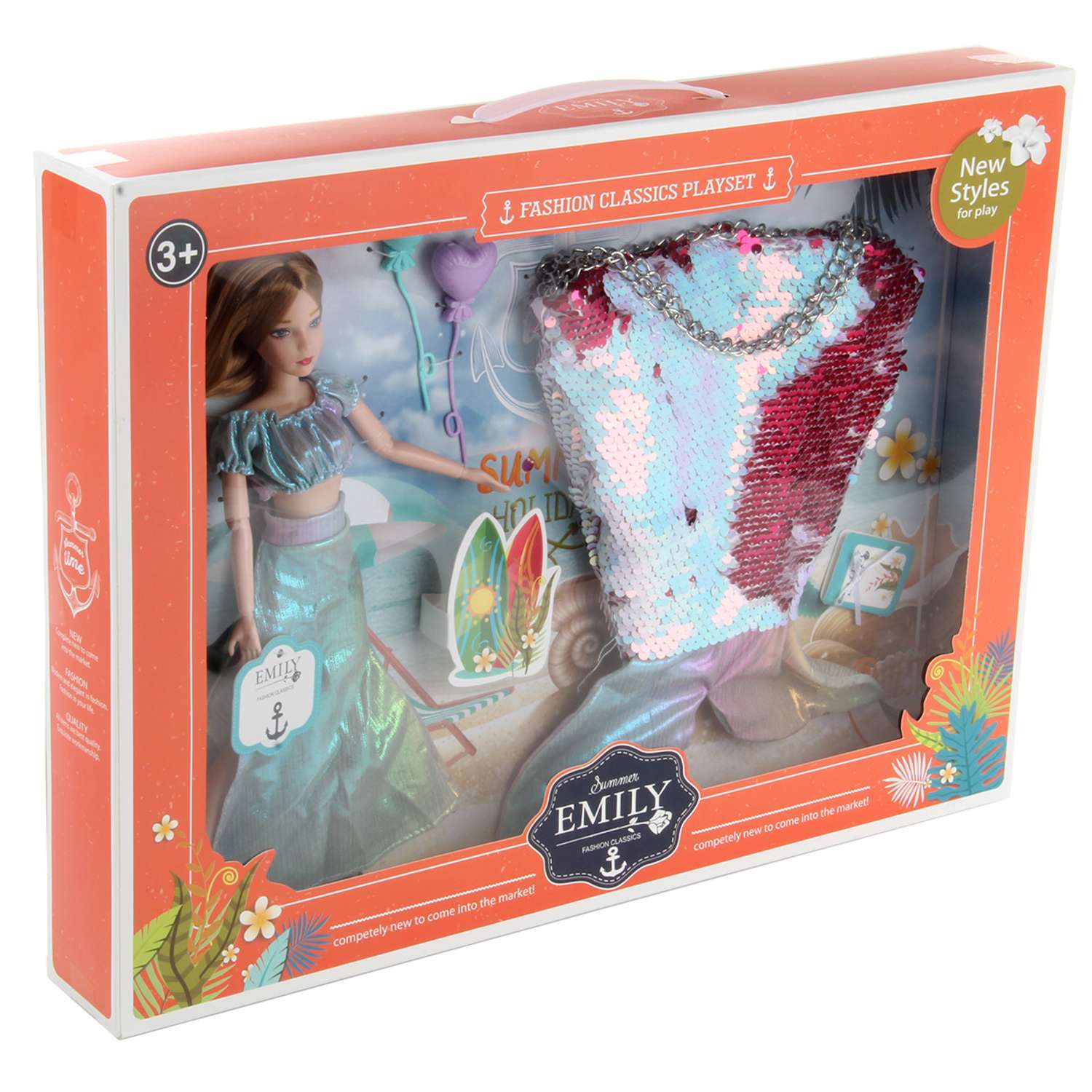 Кукла модель Барби Veld Co шарнирная с сумкой для девочки 115957 - фото 10